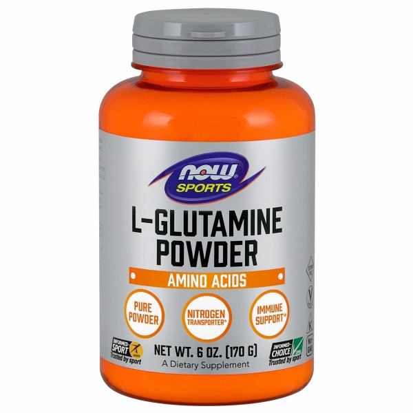 Foto 2 pulgar | L-glutamina en Polvo Now Foods 180 ml - Venta Internacional