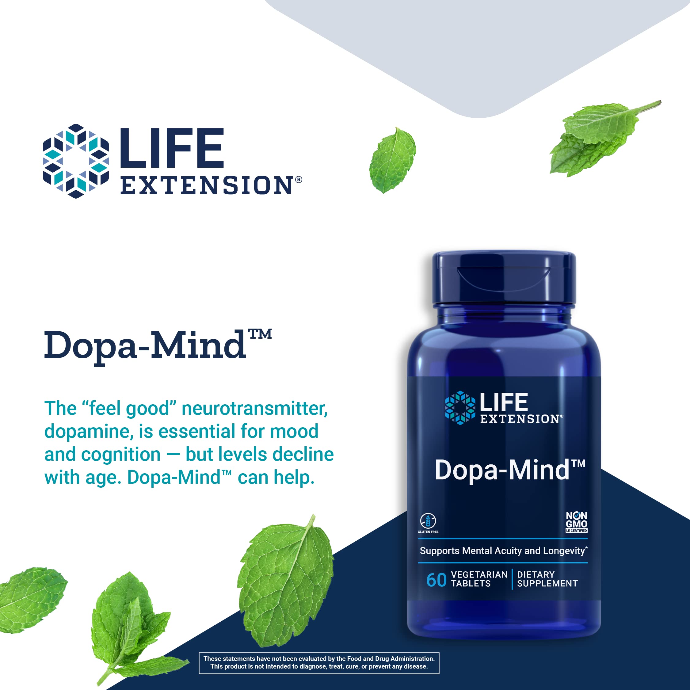 Foto 5 pulgar | Suplemento Life Extension Dopa-Mind con Extracto de Avena Verde Silvestre - Venta Internacional