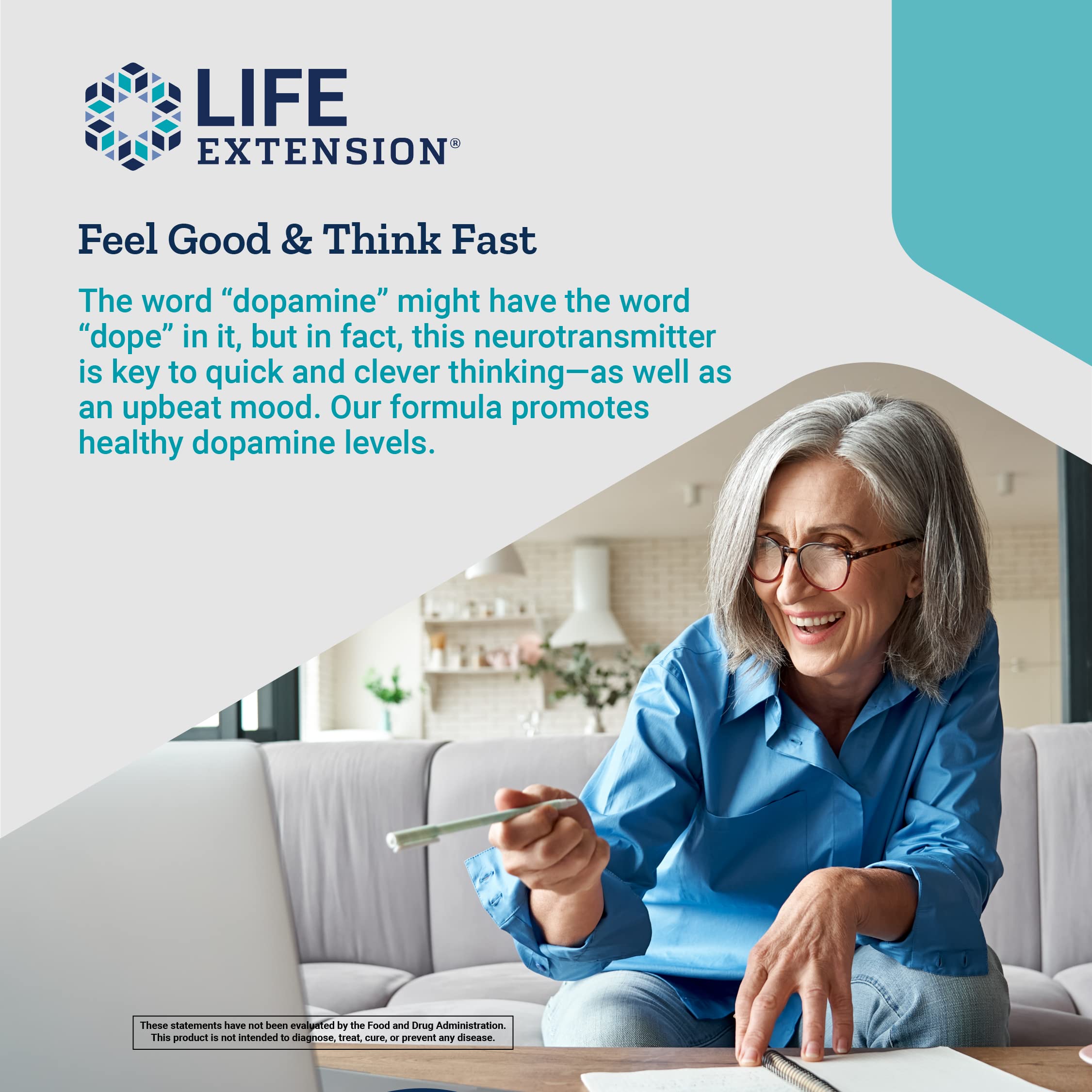Foto 5 | Suplemento Life Extension Dopa-Mind con Extracto de Avena Verde Silvestre - Venta Internacional