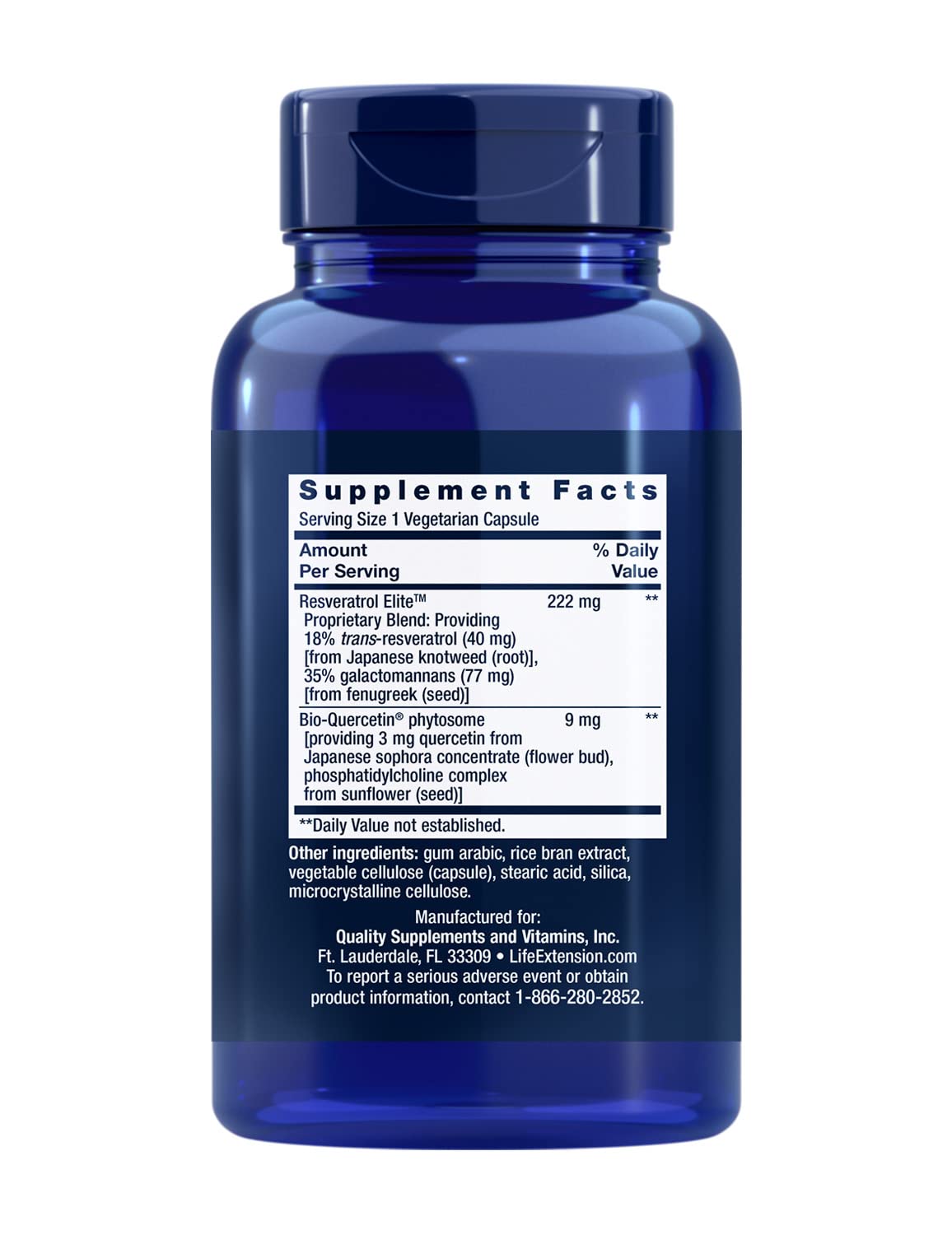 Foto 3 pulgar | Resveratrol Elite Optimizado Para Extender La Vida Útil De Los Suplementos - Venta Internacional.