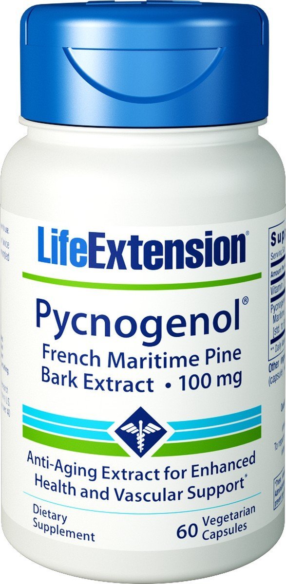 Foto 2 pulgar | Supplement Life Extension Pycnogenol 100 Mg 60 Cápsulas (paquete De - Venta Internacional.