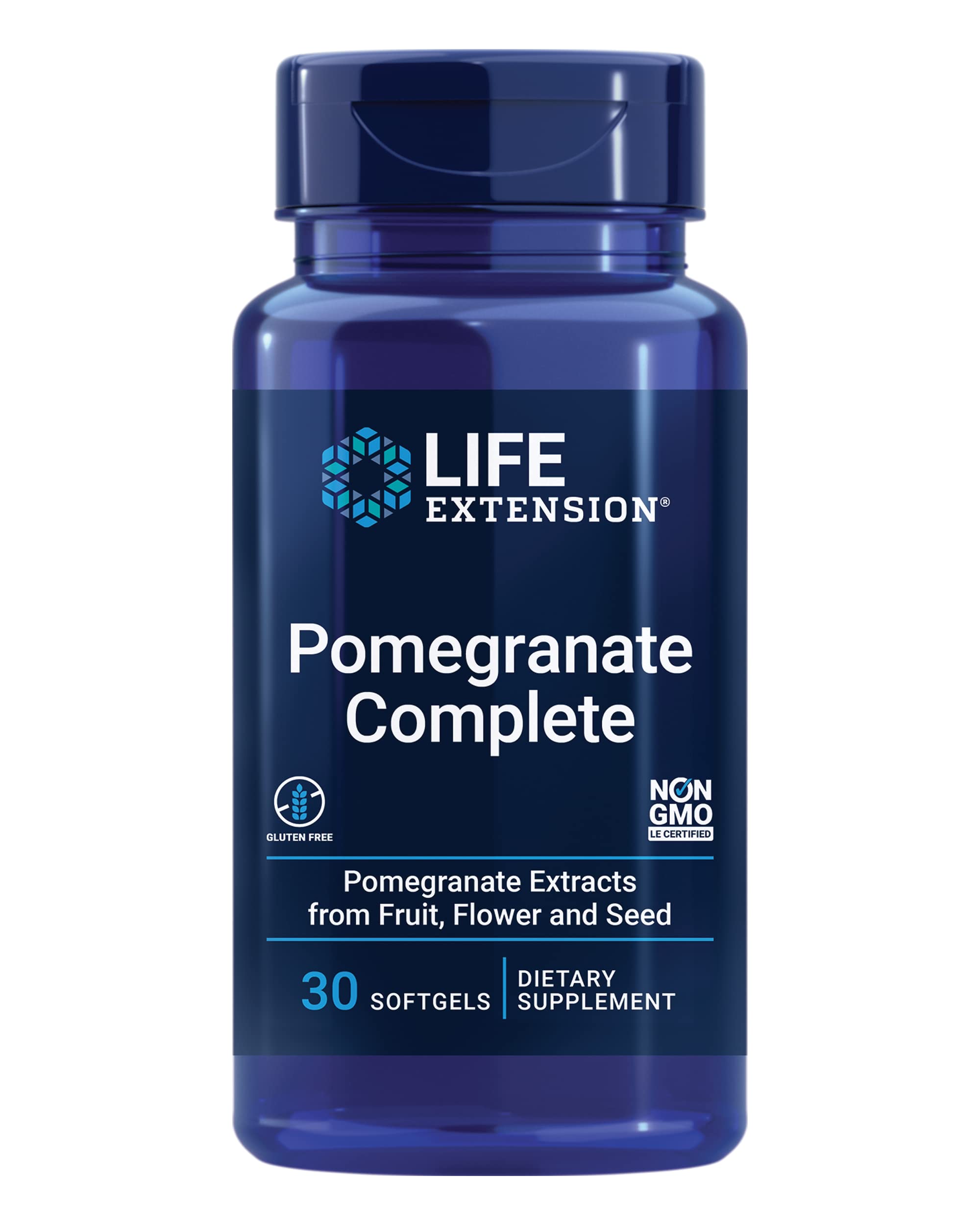 Foto 2 pulgar | Supplement Life Extension Pomegranate Complete 30 Cápsulas Blandas - Venta Internacional.