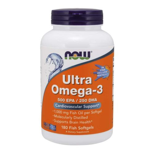 Foto 2 pulgar | Supplement Now Foods Ultra Omega-3 180 Cápsulas Blandas - Venta Internacional.
