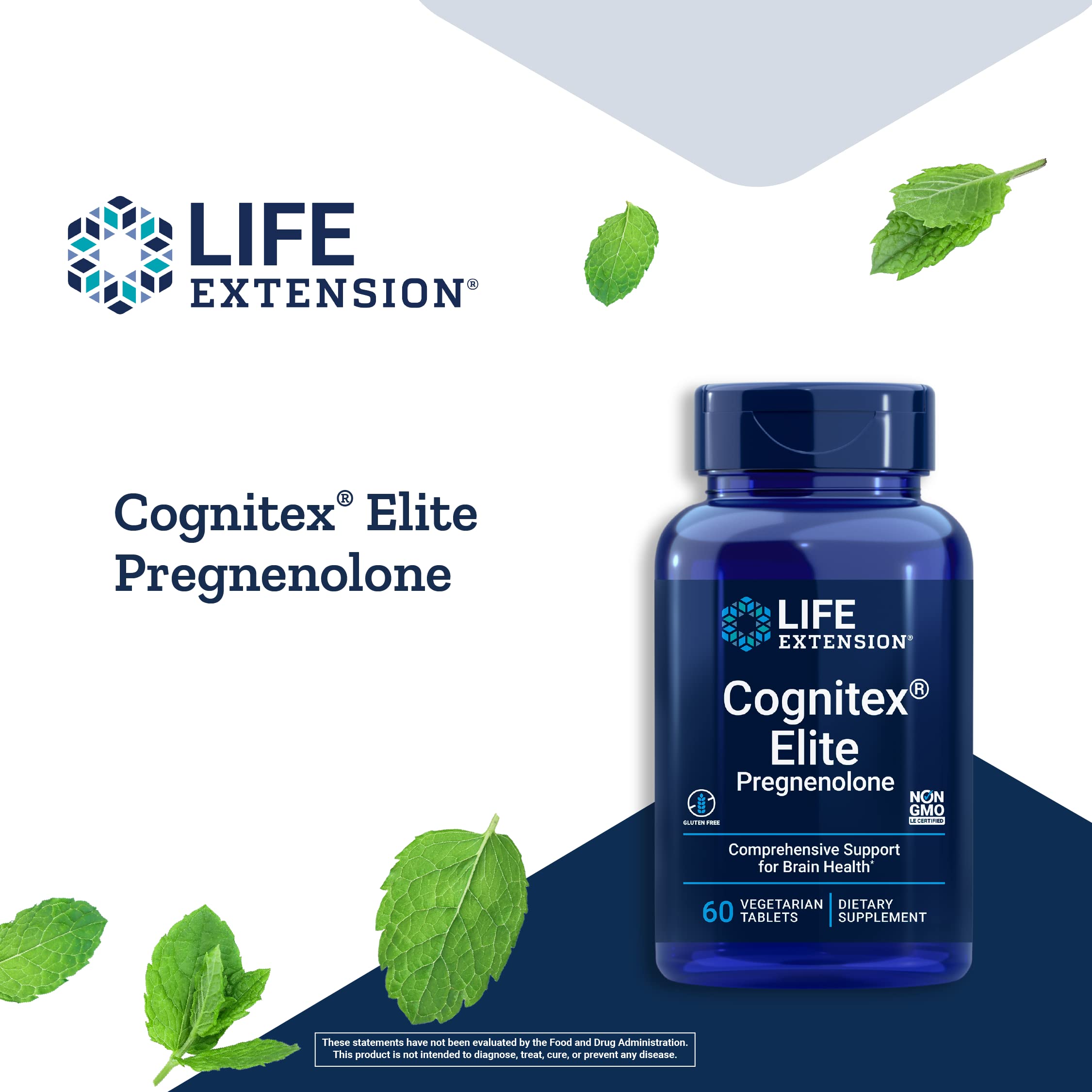 Foto 4 pulgar | Suplemento Life Extension Cognitex Elite Pregnenolone Para Br - Venta Internacional.