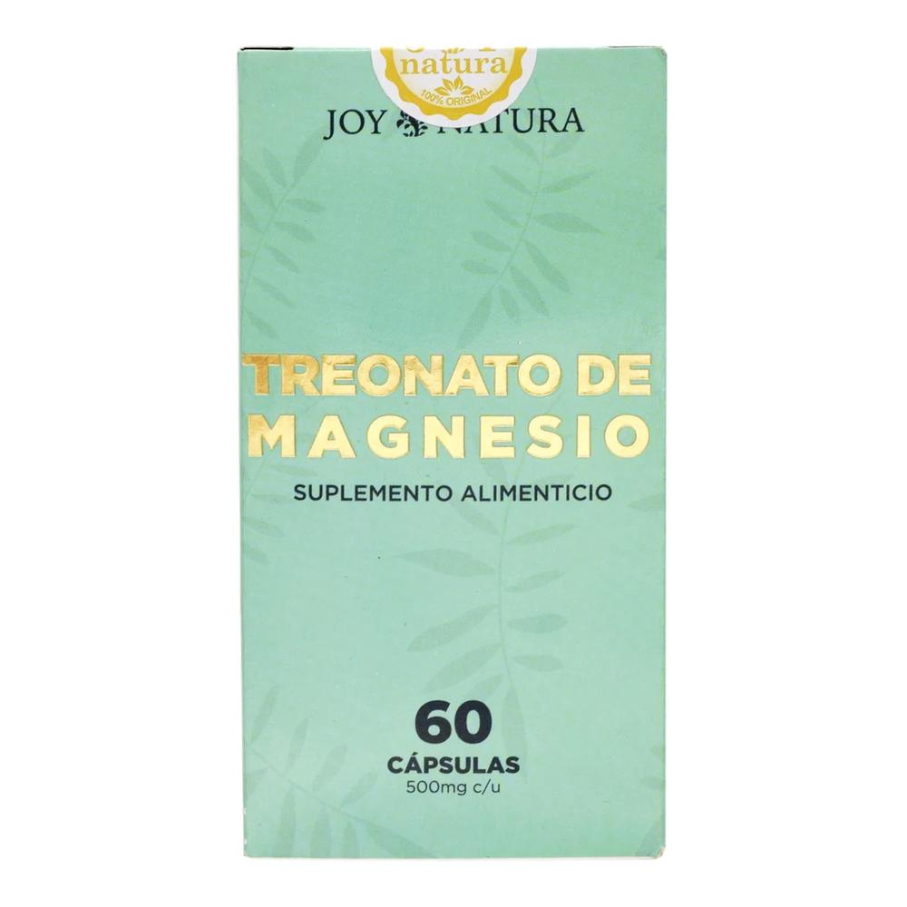 Foto 1 | Treonato De Magnesio 60 Caspulas Joy Natura