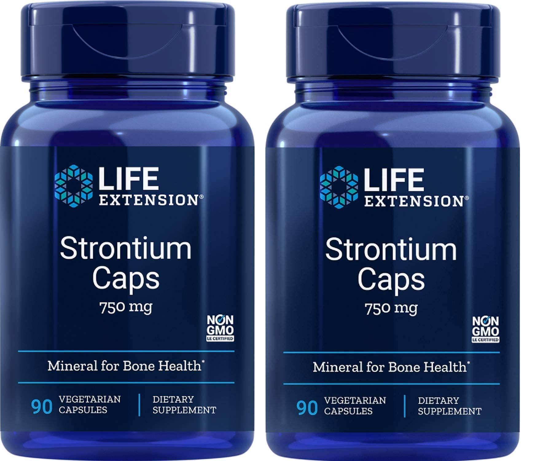 Foto 1 | Suplemento Life Extension, Cápsulas De Estroncio, 750 Mg, 90% Vegetariano - Venta Internacional.