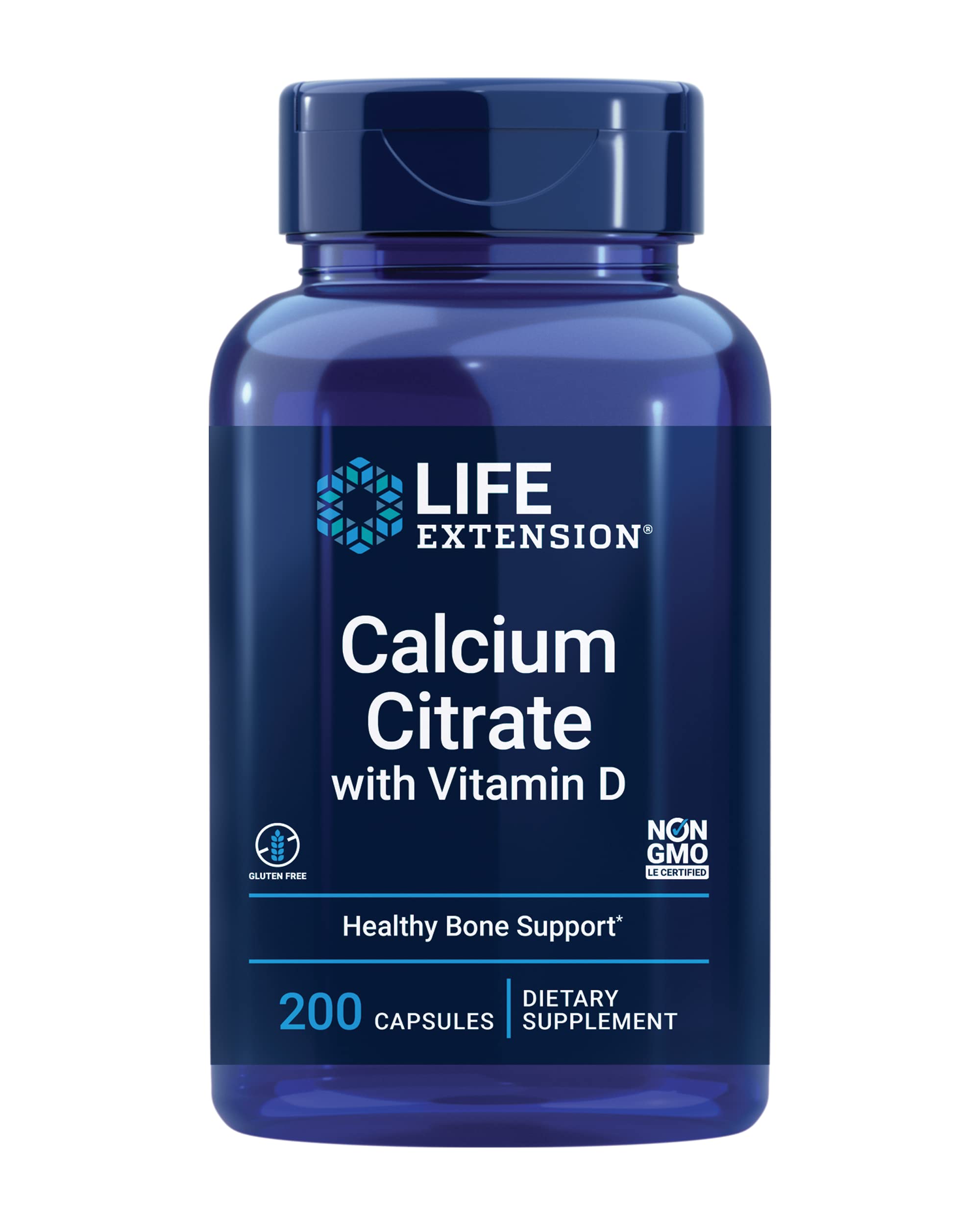 Foto 2 pulgar | Citrato de Calcio con Vitamina D Life Extension 200 mg 100 Ui - Venta Internacional