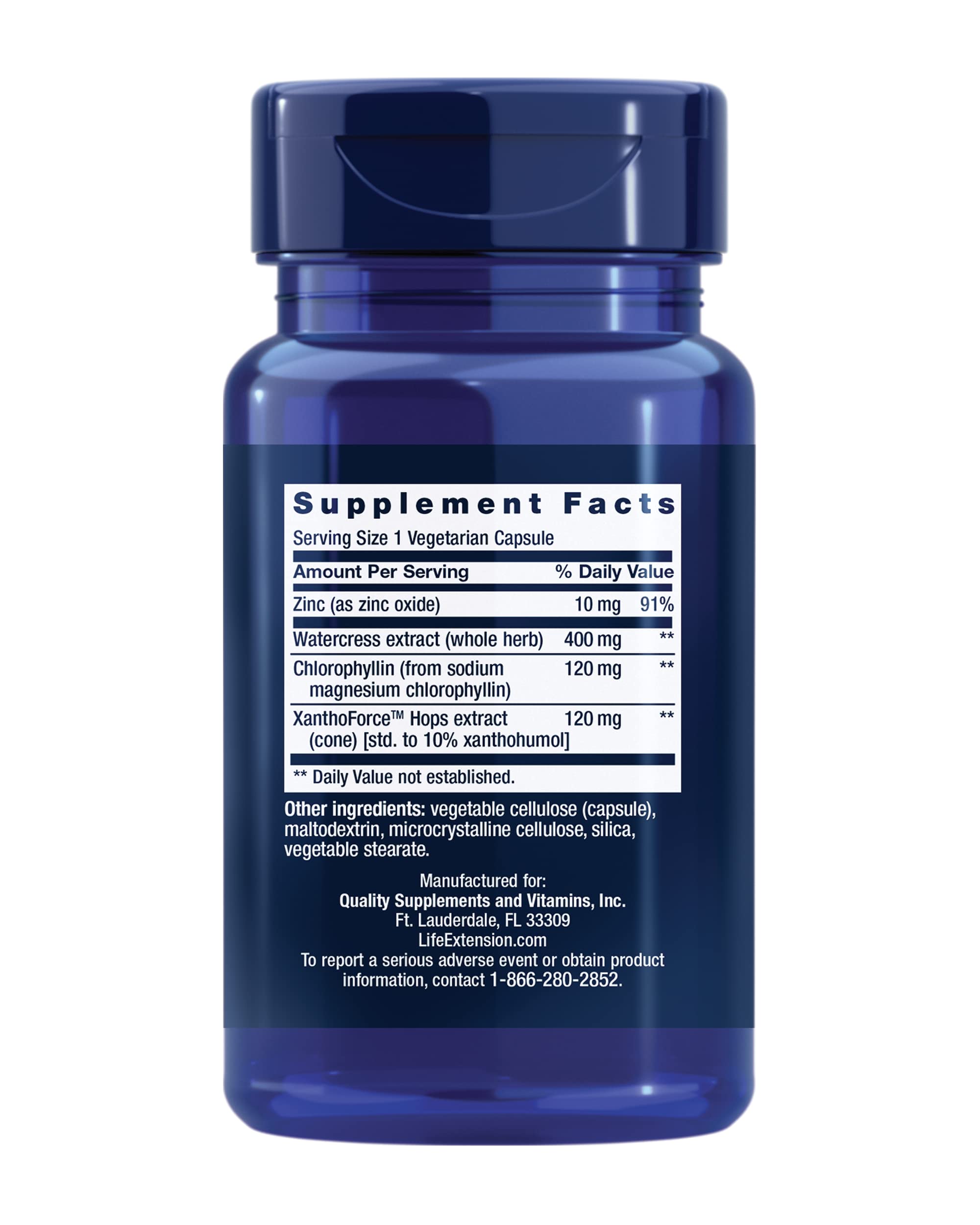Foto 2 | Fórmula De Protección De Adn Supplement Life Extension Para Berros  - Venta Internacional.