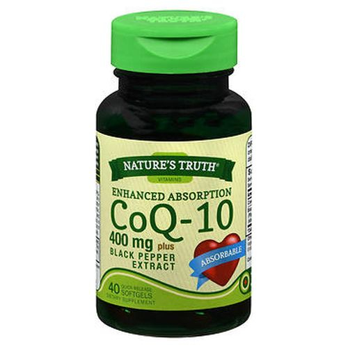 Foto 2 pulgar | Suplemento Nature's Truth Coq-10 Más Pimienta Negra, 40 Tabletas - Venta Internacional.