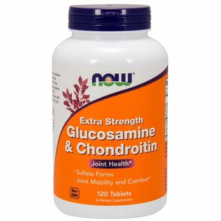 Foto 1 | Supplement Now Foods Glucosamina Y Condroitina 120 Comprimidos - Venta Internacional.