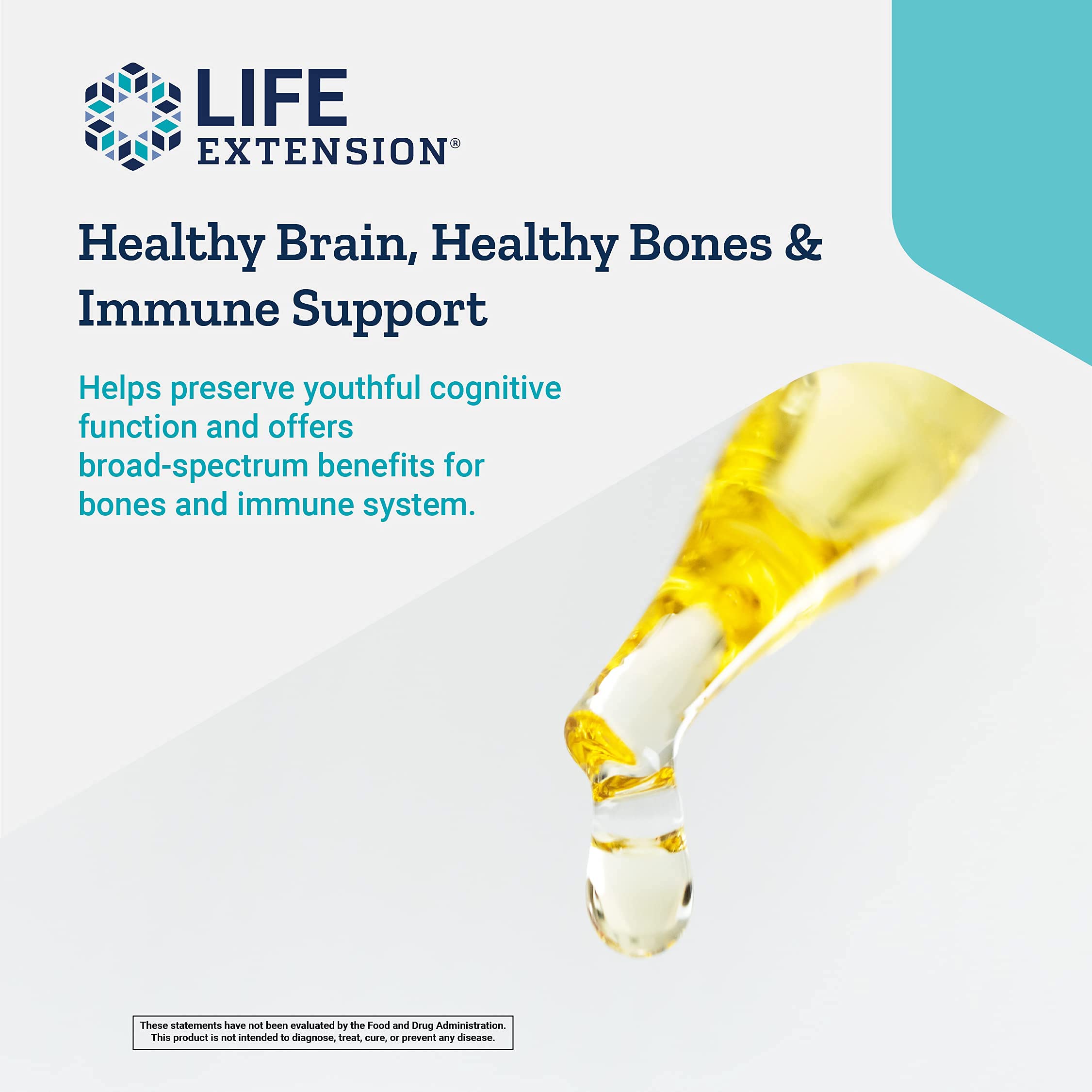 Foto 6 pulgar | Suplemento de Vitamina D Life Extension Liquid D3 50 mcg (2000 Ui) - Venta Internacional