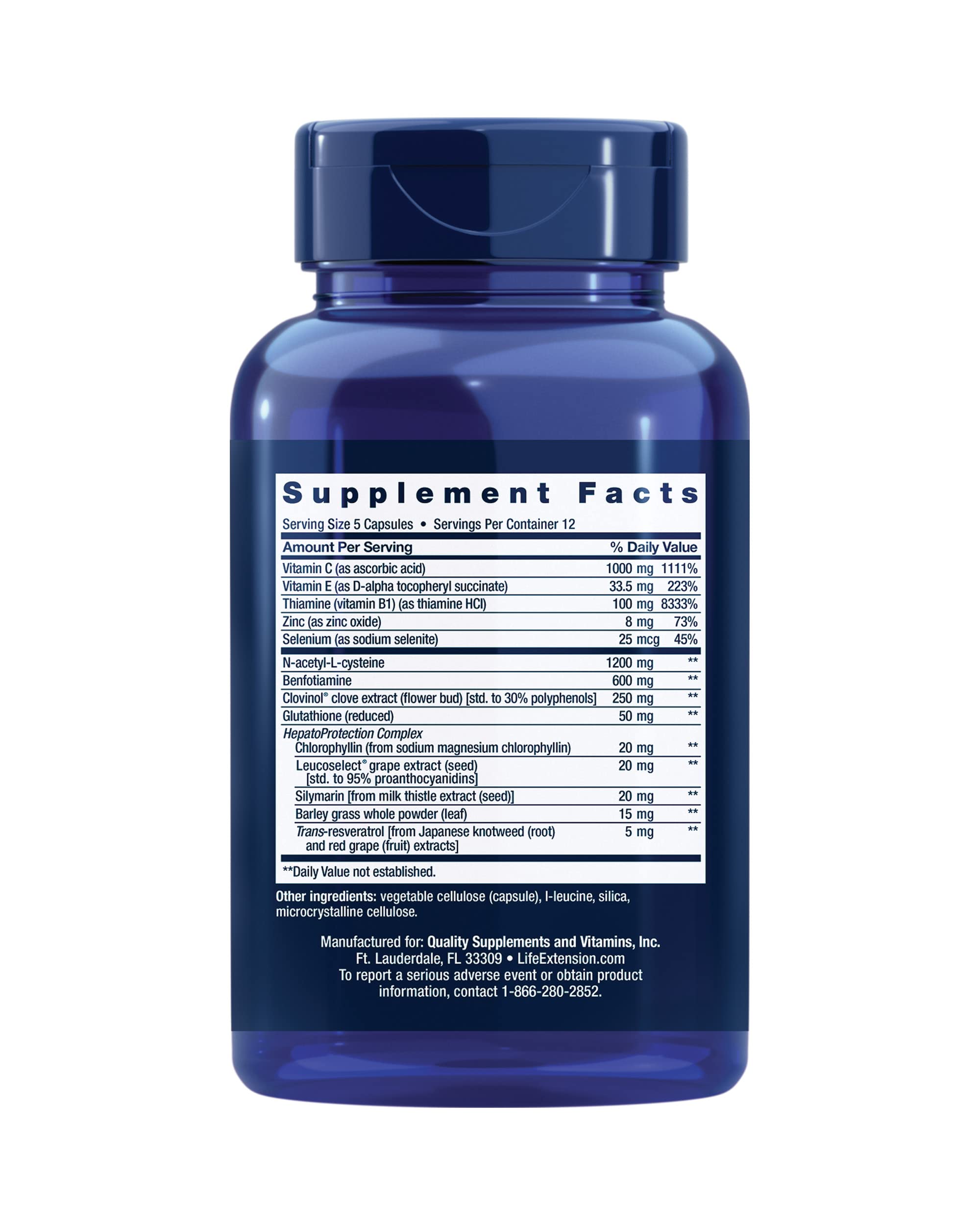Foto 2 | Complement Life Extension, Complejo Antialcohol, Salud Hepática - Venta Internacional.