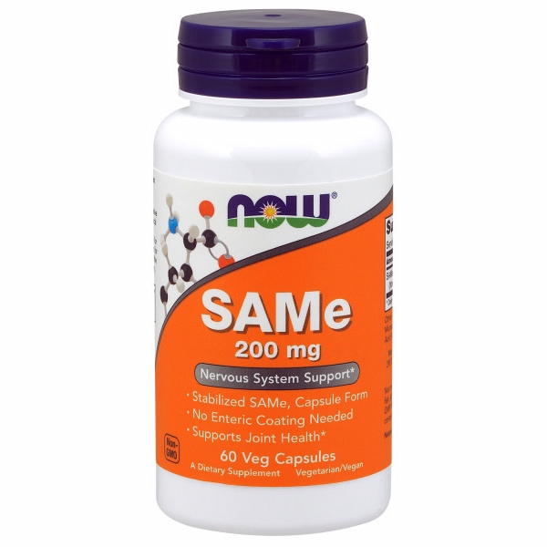 Foto 2 pulgar | Sam-e De Supplement Now Foods, 200 Mg, 60 Cápsulas Vegetarianas - Venta Internacional.