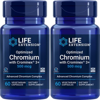 Foto 1 | Cromo Crominex 3+ 500 Optimizado Para Supplement Life Extension - Venta Internacional.