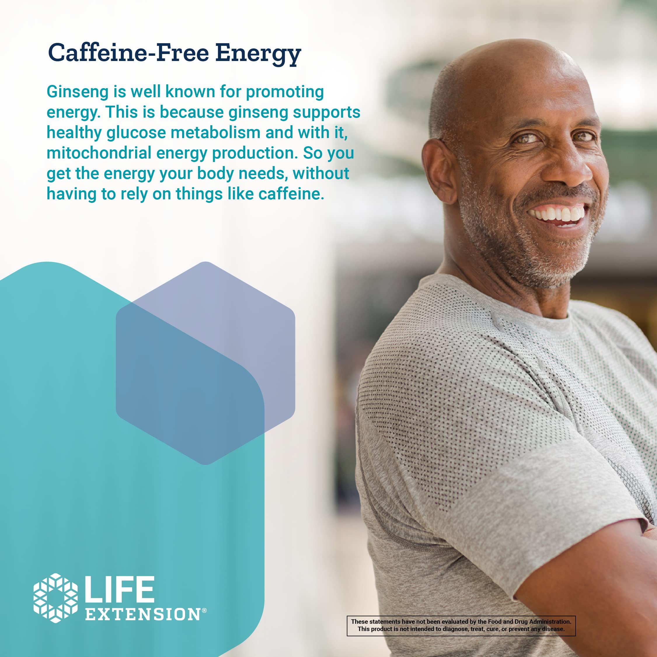 Foto 6 | Suplemento Life Extension Ginseng Energy Boost Fermentado - Venta Internacional.
