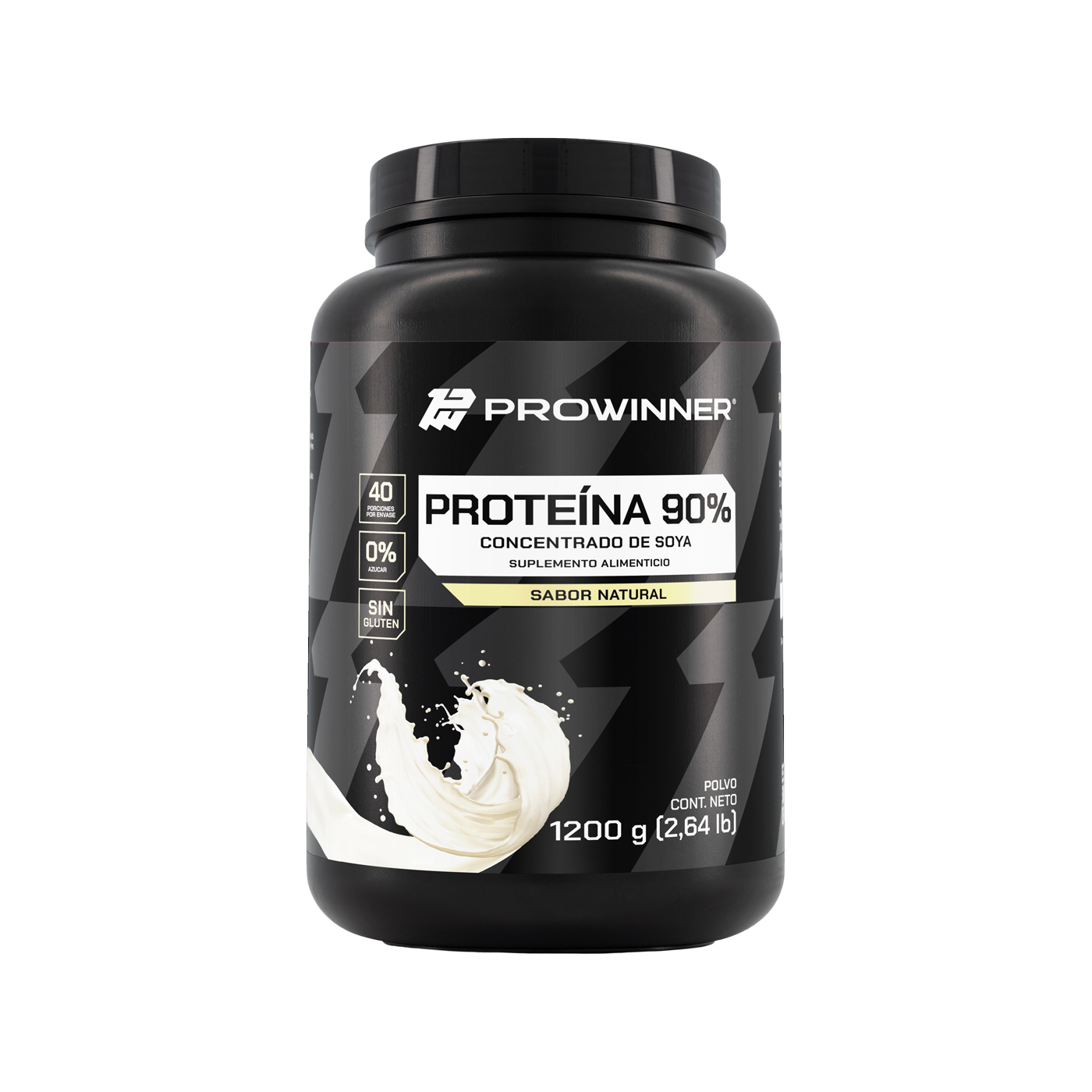 Foto 1 | Suplemento Proteína 90% Soya Prowinner Sabor Natural 1200g