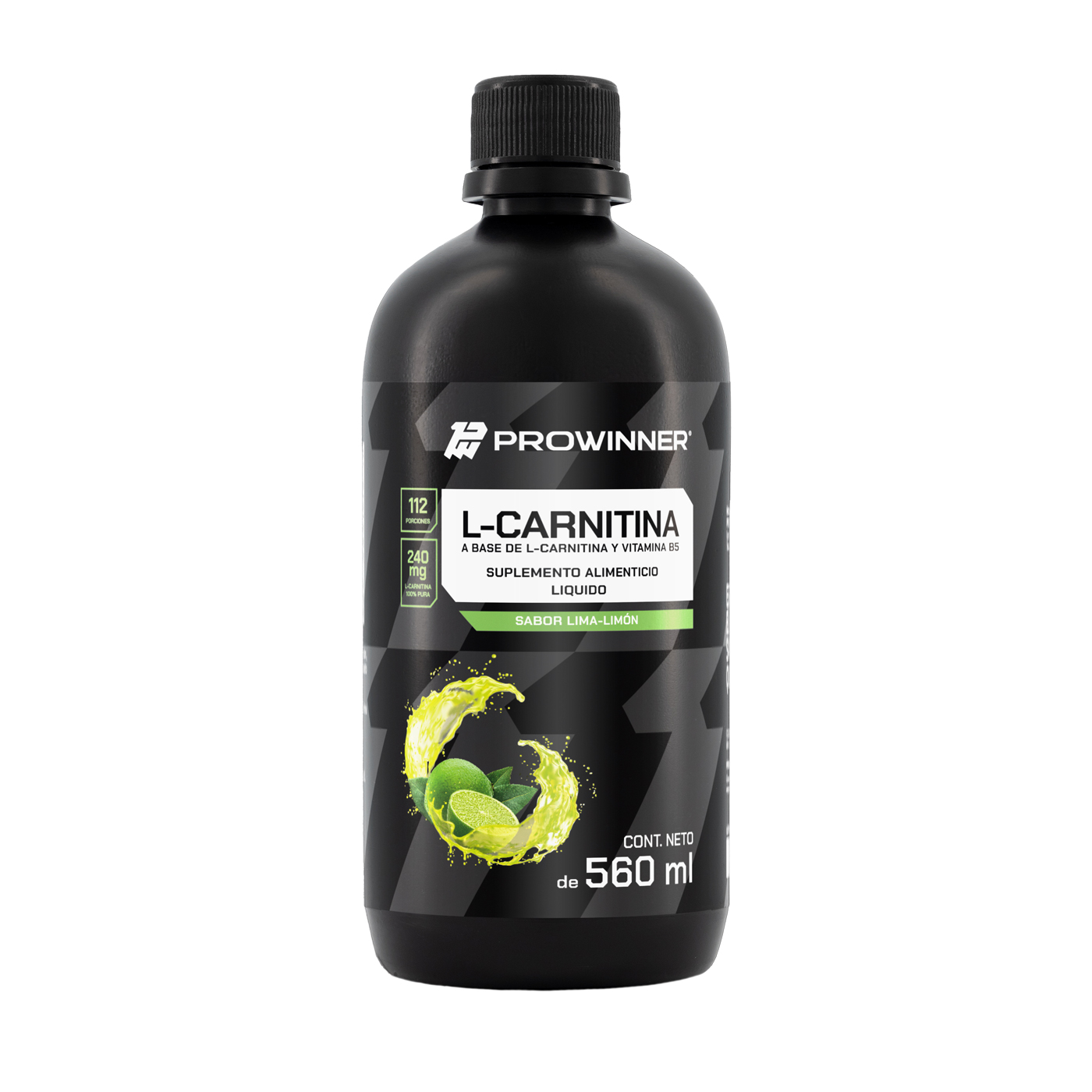 Foto 2 pulgar | Suplemento Prowinner L-Carnitina de 560 Ml