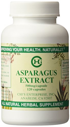 Suplemento De Extracto De Espárragos Chi's Enterprise 120 Cápsulas - Venta Internacional.