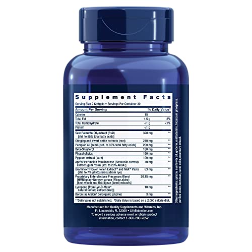 Foto 2 pulgar | Suplemento Life Extension Ultra Prostate Formula Para Hombres - Venta Internacional.