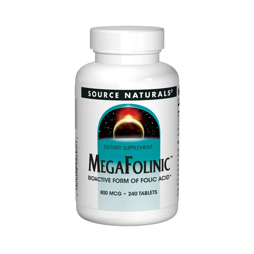 Foto 1 | Megafolinic De Supplement Source Naturals, 240 Comprimidos (paquete De  - Venta Internacional.