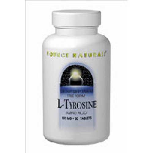 100 Comprimidos De L-tirosina De Supplement Source Naturals (paquete De 4) - Venta Internacional.