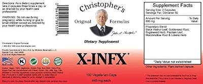 Foto 3 | Suplemento Dr. Christopher's X-infx 100 Cápsulas 440 Mg (paquete De 2) - Venta Internacional.