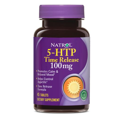 Suplemento Natrol 5-htp Time Release, 100 Mg, 45 Tabletas X 6 Pa - Venta Internacional.