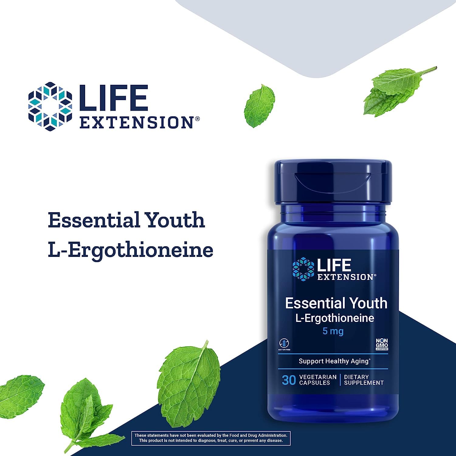 Foto 4 pulgar | Suplemento Life Extension Essential Youth L-Ergotioneína - Venta Internacional
