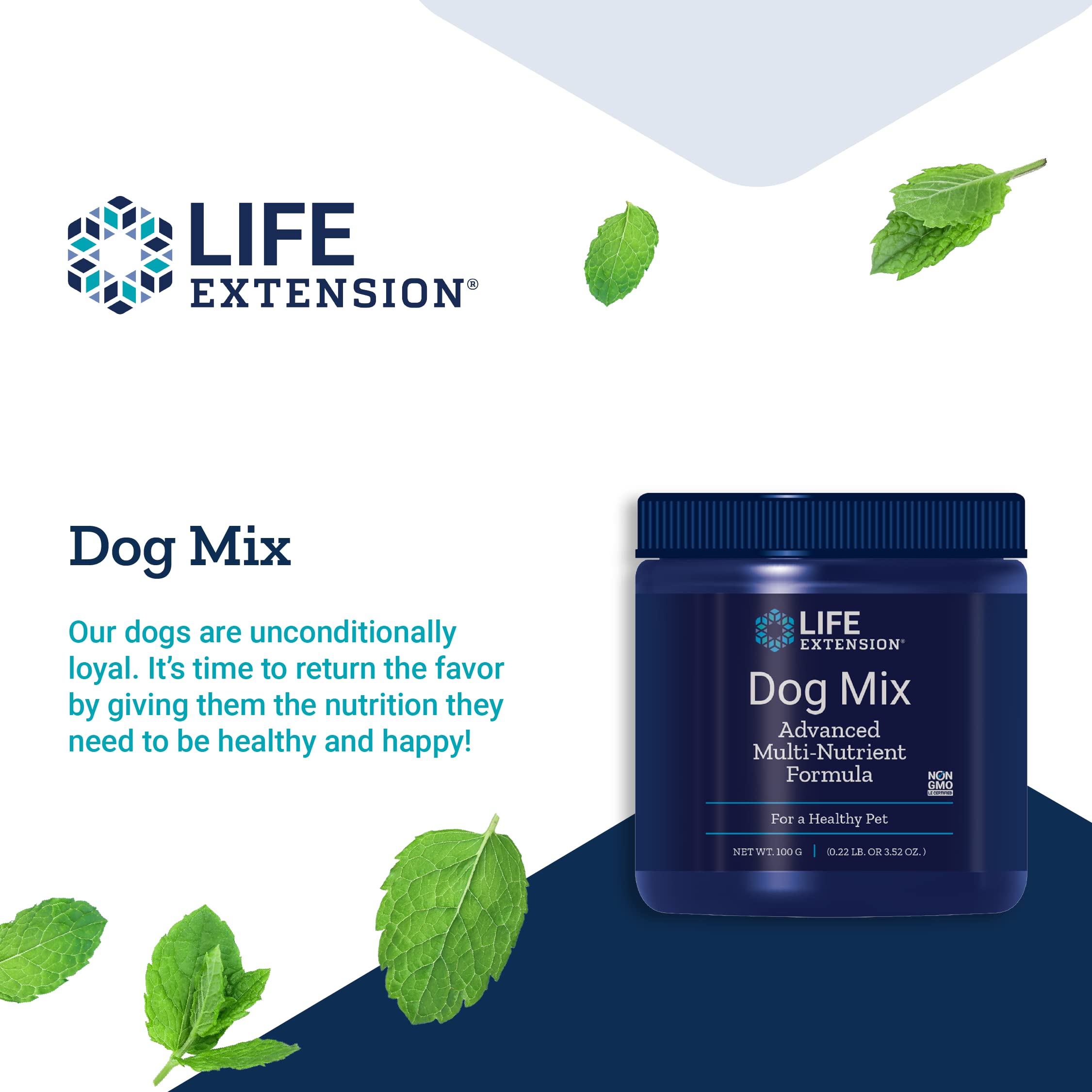 Foto 5 pulgar | Suplemento en Polvo Life Extension Dog Mix 100 G 60 Porciones - Venta Internacional