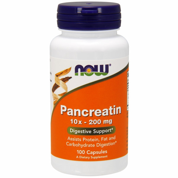 Foto 2 pulgar | Supplement Now Foods Pancreatine 100 Cápsulas - Venta Internacional.