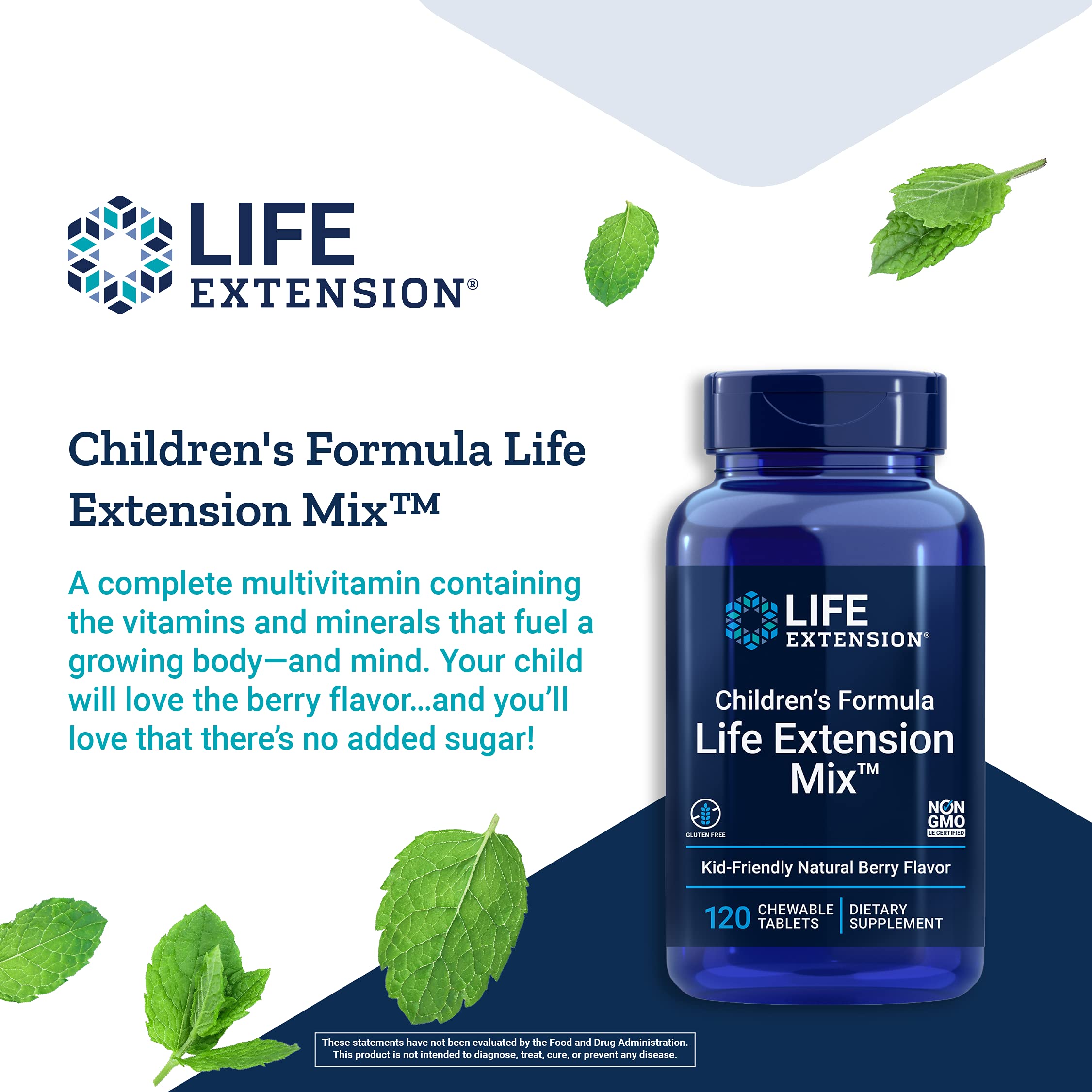 Foto 4 pulgar | Multivitamínico Masticable para Niños Life Extension Mix Berry - Venta Internacional