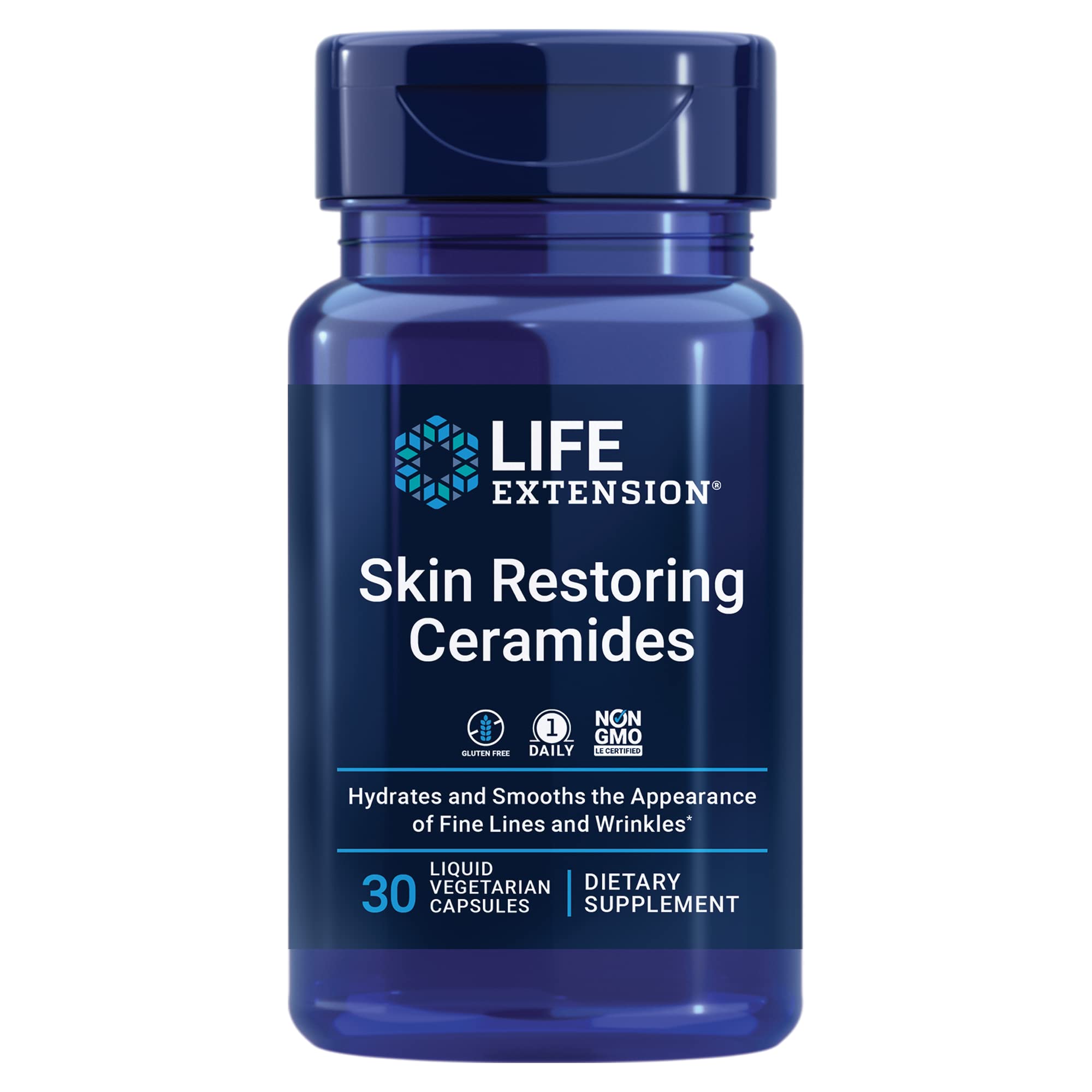 Ceramidas Reparadoras Para La Piel Supplement Life Extension, 30 Cápsulas - Venta Internacional.