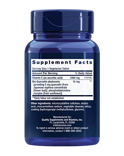Foto 1 | Suplemento Life Extension De Vitamina C 1000 Con Bioquercetina - Venta Internacional.