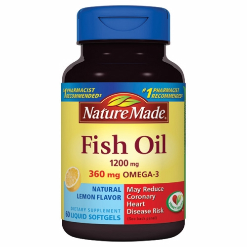 Aceite De Pescado Supplement Nature Made 100 Cápsulas Blandas Líquidas - Venta Internacional.