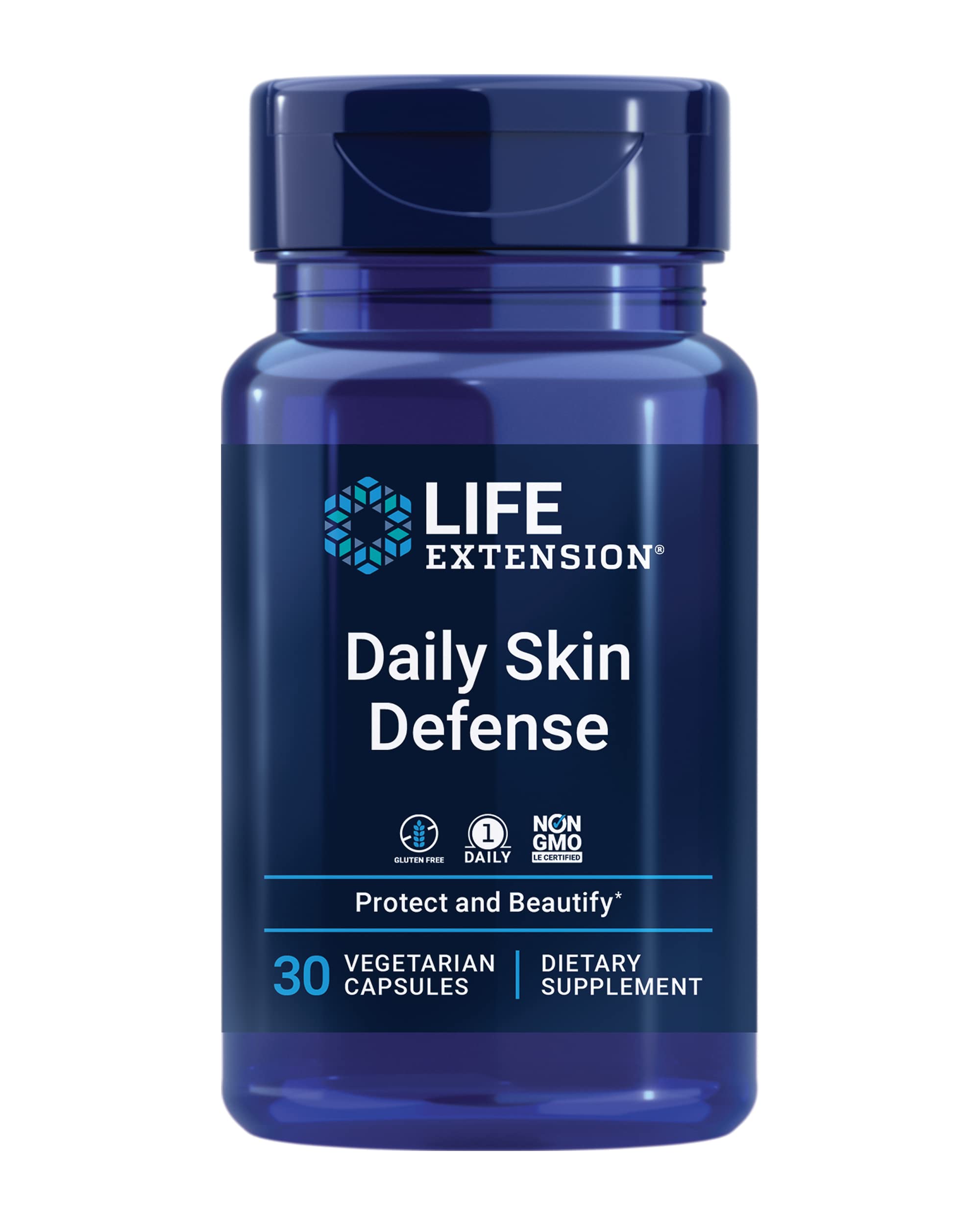 Foto 2 pulgar | Suplemento Life Extension Daily Skin Defense 30 Cápsulas - Venta Internacional.