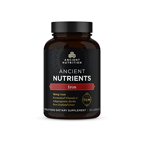 Foto 2 pulgar | Suplemento De Hierro Ancient Nutrition 18 Mg 30 Cápsulas - Venta Internacional.