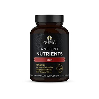 Foto 1 | Suplemento De Hierro Ancient Nutrition 18 Mg 30 Cápsulas - Venta Internacional.