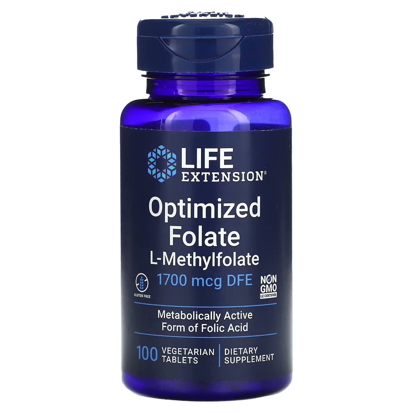 Foto 1 | Suplemento De Folato Optimizado Para Life Extension L-metilfolato 10 - Venta Internacional.
