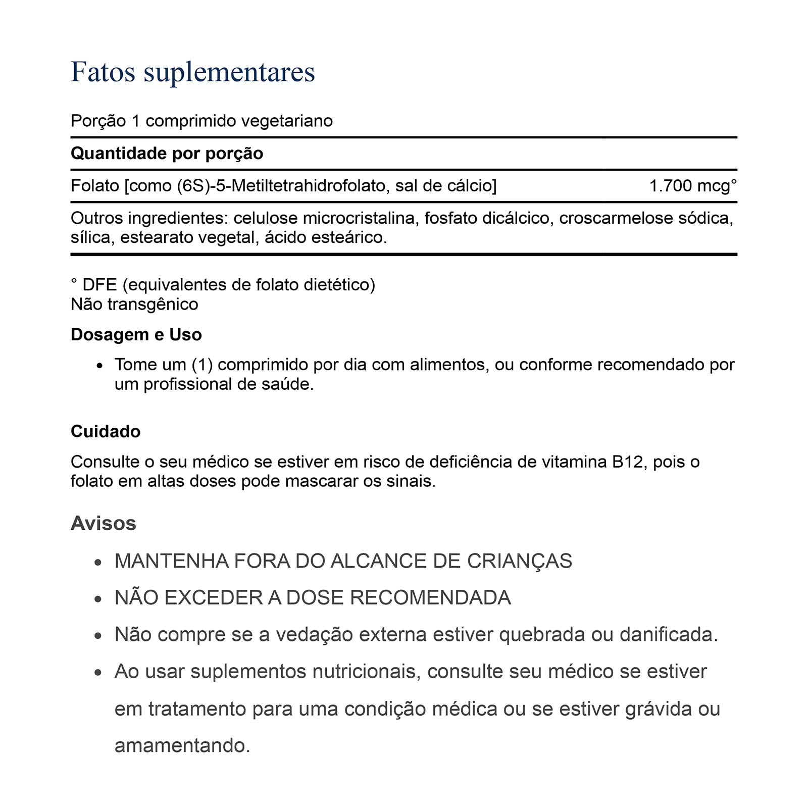 Foto 5 pulgar | Suplemento De Folato Optimizado Para Life Extension L-metilfolato 10 - Venta Internacional.