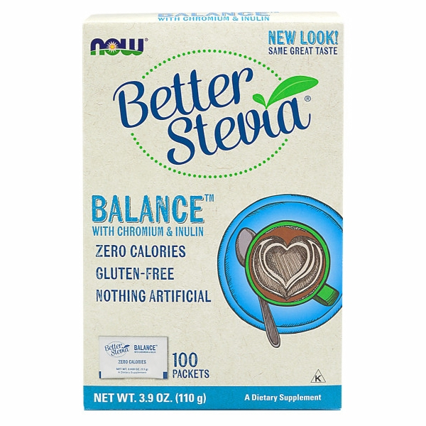 Foto 2 pulgar | Supplement Now Foods Betterstevia Equilibra El Cromo Y La Inulina - Venta Internacional.