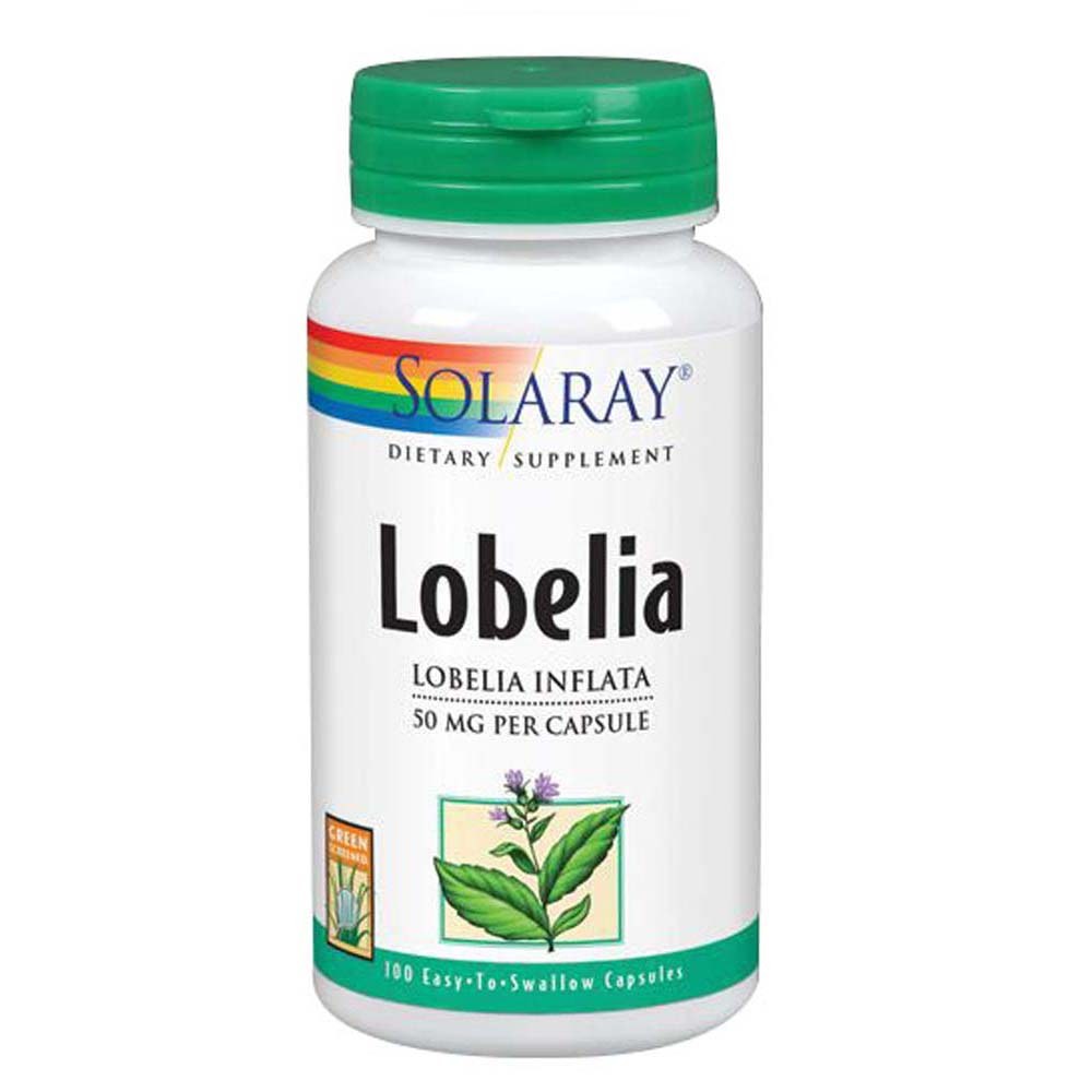 Foto 2 pulgar | Suplemento Solaray Lobelia 100 Cápsulas (paquete De 6) - Venta Internacional.