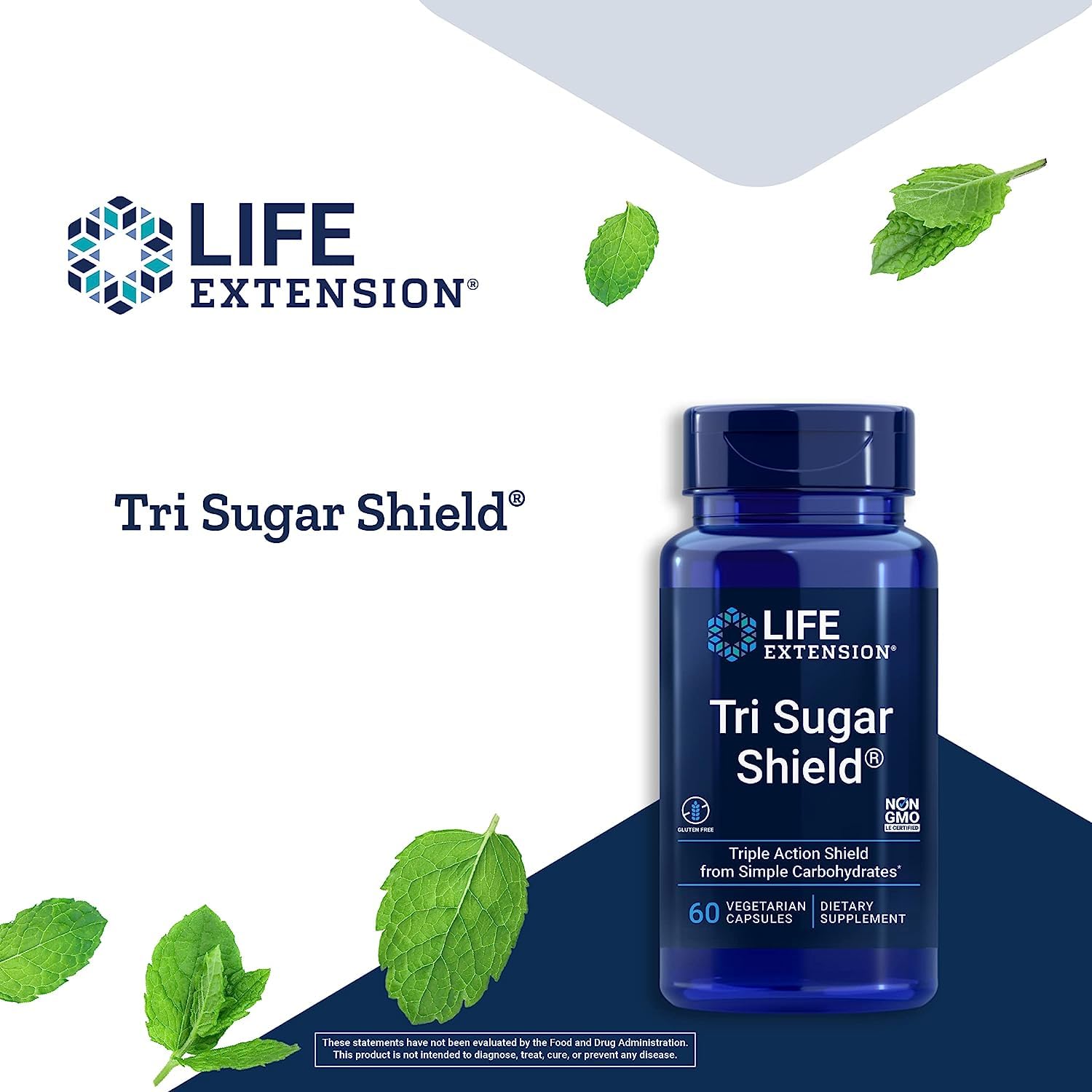 Foto 4 pulgar | Suplemento Life Extension Tri Sugar Shield Para Glucose Metab - Venta Internacional.