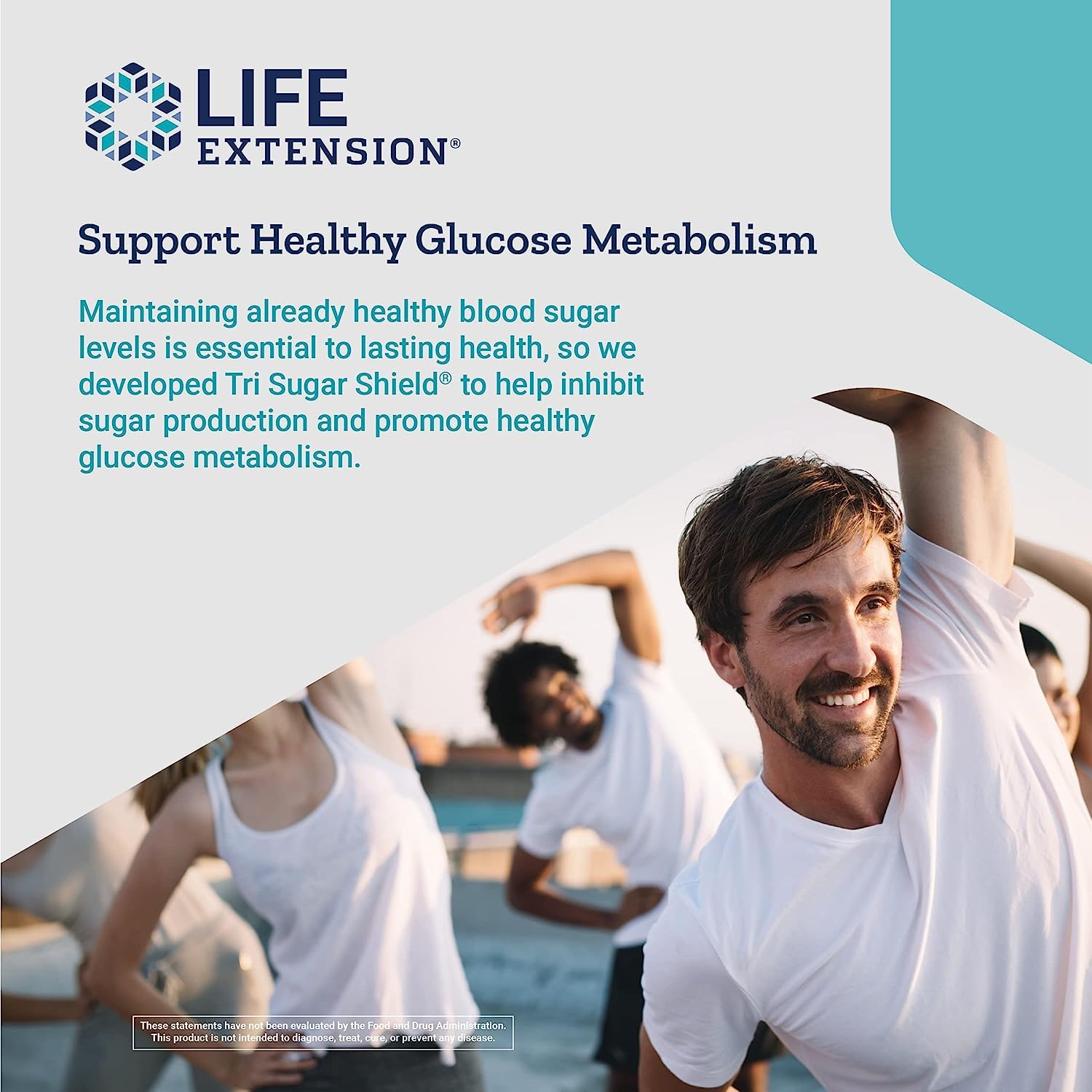 Foto 5 pulgar | Suplemento Life Extension Tri Sugar Shield Para Glucose Metab - Venta Internacional.