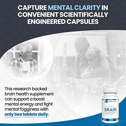 Foto 3 pulgar | Suplemento Vitality Now Para Apoyar La Memoria Cerebral Juvenil, 120 Unidades - Venta Internacional.