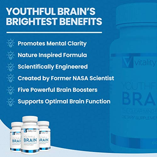 Foto 4 pulgar | Suplemento Vitality Now Para Apoyar La Memoria Cerebral Juvenil, 120 Unidades - Venta Internacional.