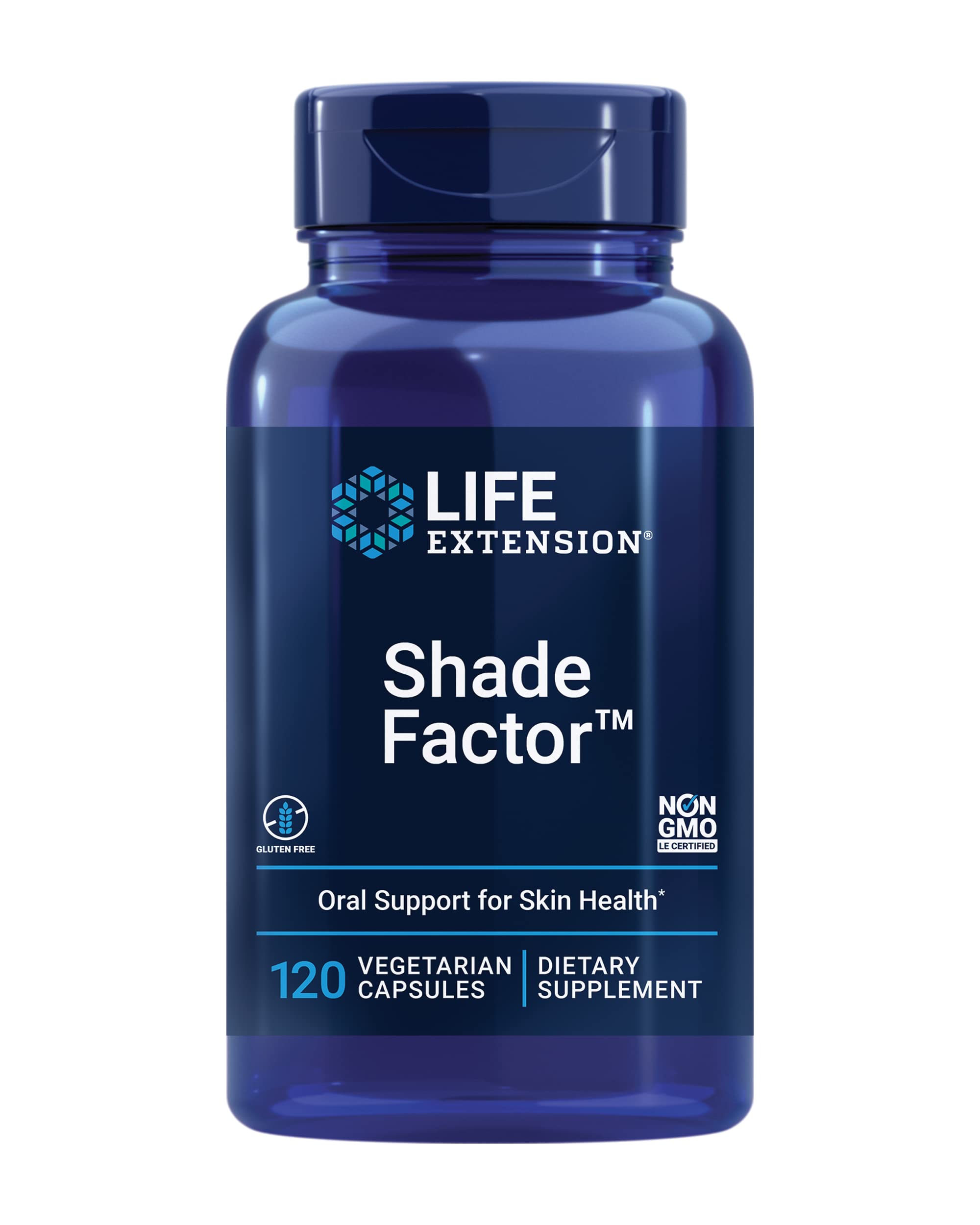 Foto 2 pulgar | Cápsula Vegetariana Supplement Life Extension Shade Factor 120 - Venta Internacional.