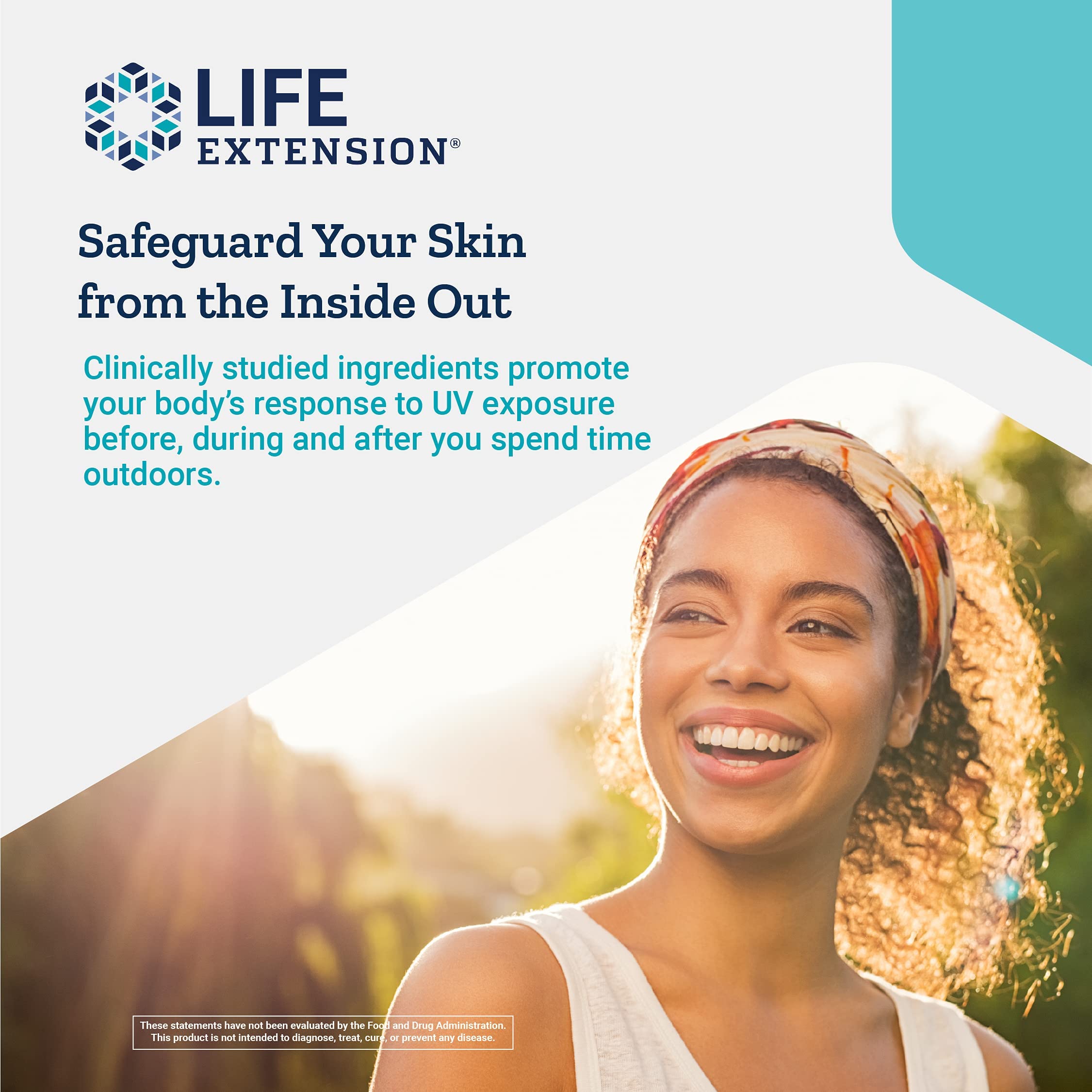 Foto 5 | Cápsula Vegetariana Supplement Life Extension Shade Factor 120 - Venta Internacional.
