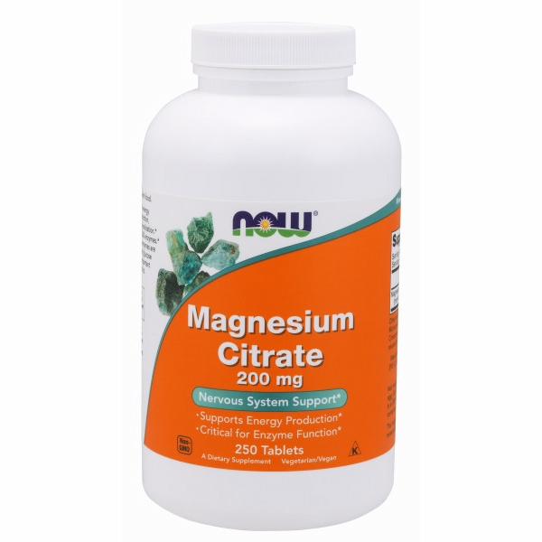 Foto 2 pulgar | Citrato De Magnesio Supplement Now Foods 250 Comprimidos - Venta Internacional.
