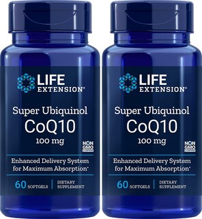 Foto 1 | Super Ubiquinol De Coq10, 100 Mg, 60 Cápsulas Blandas, Paquete De 2 - Venta Internacional.