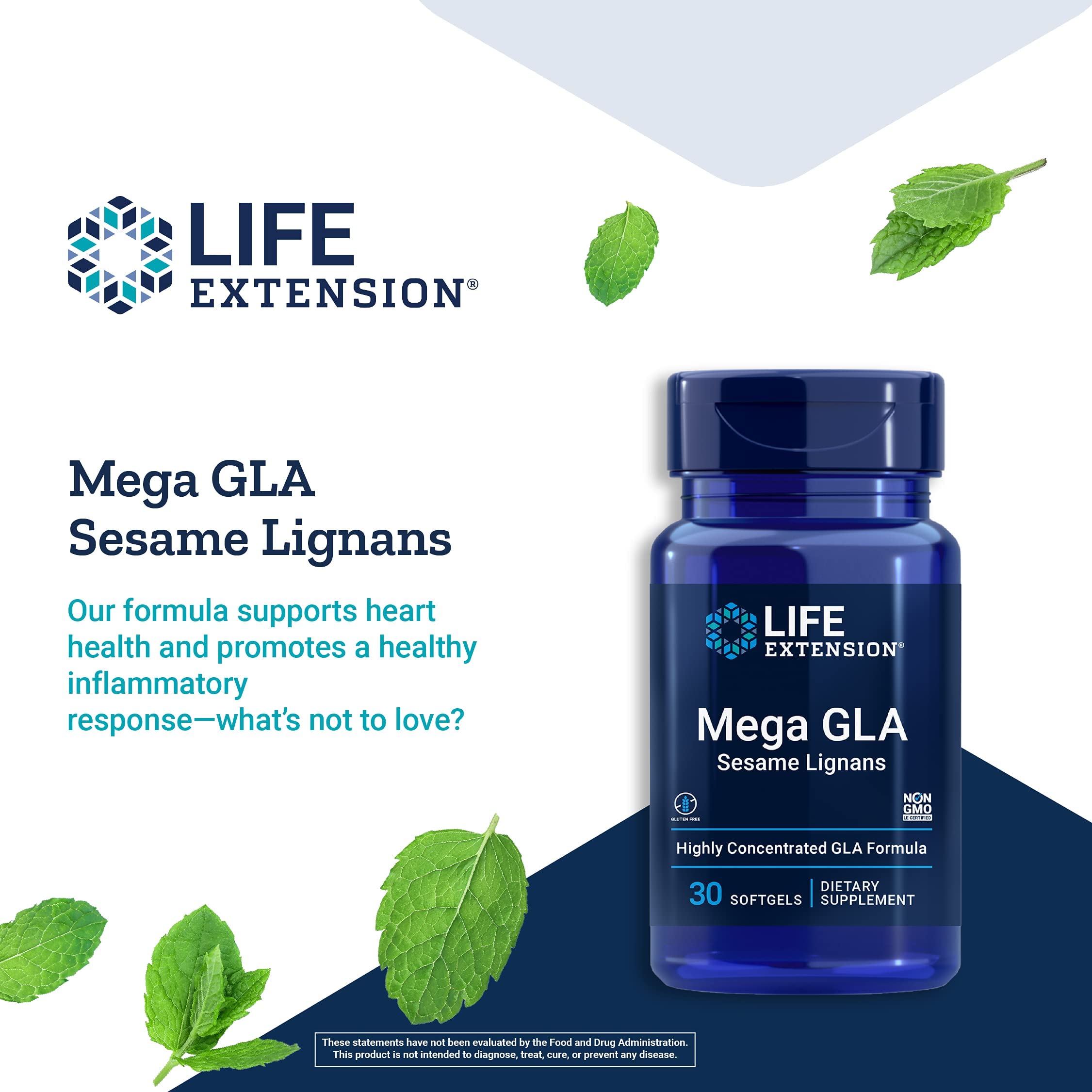 Foto 3 pulgar | Suplemento Life Extension Mega Gla De Sésamo Lignanos 400 Mg - Venta Internacional.